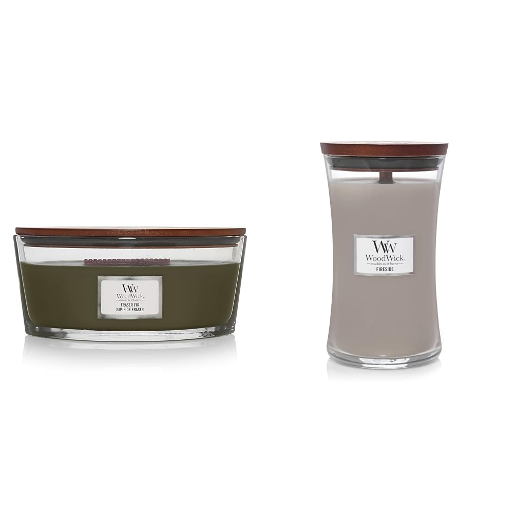 16oz Scented Candle with Wood Wick U818209