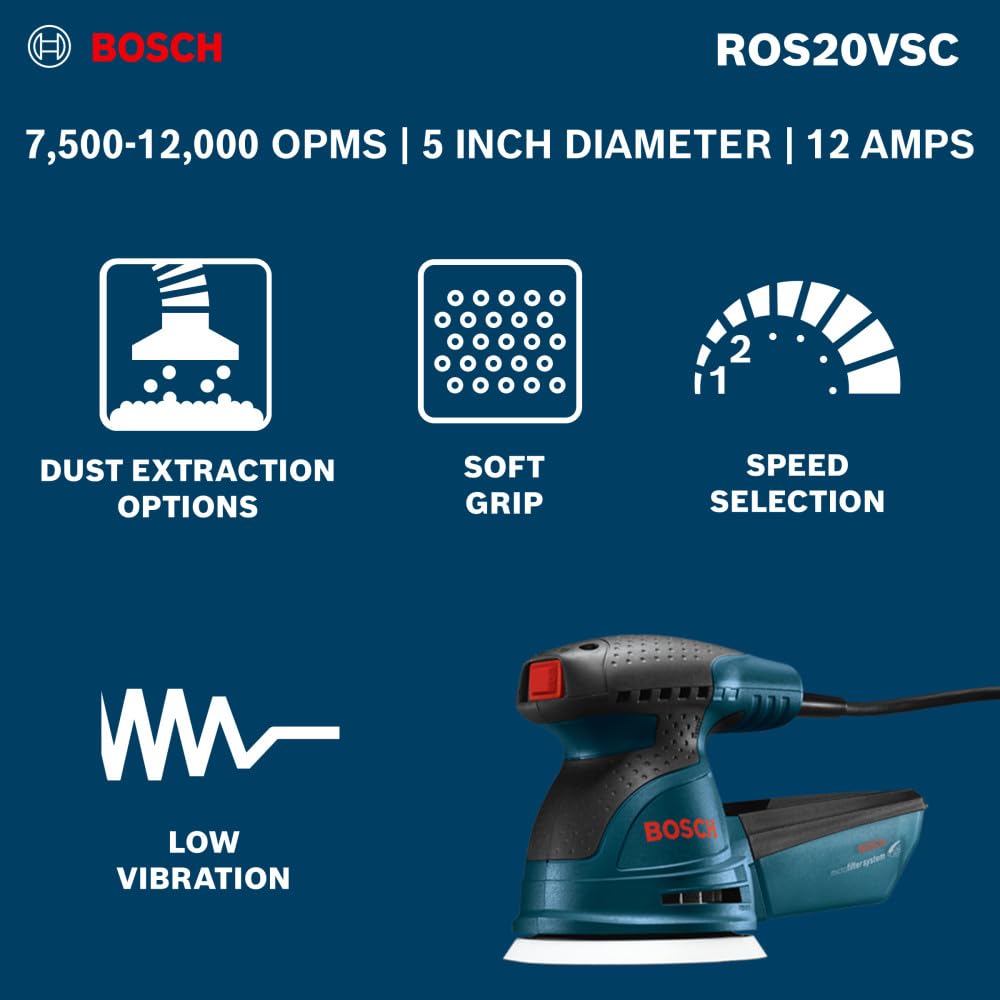 Variable Speed Random Orbital Sander Q528