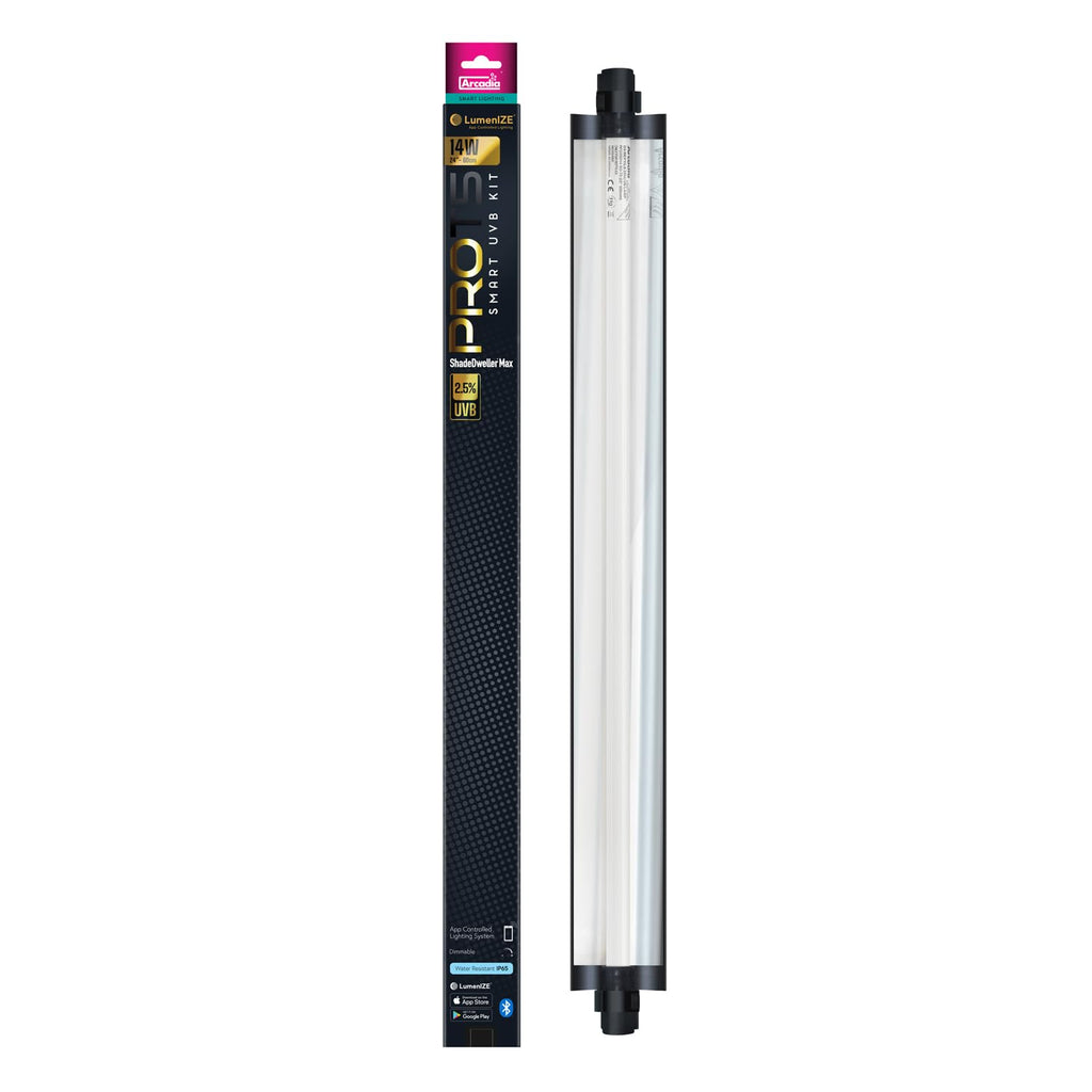 24" 14 Watts 2.5% UVB Reptile Light Fixture Kit F154