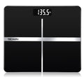 Black Digital Bathroom Scale with Backlit Display R796945