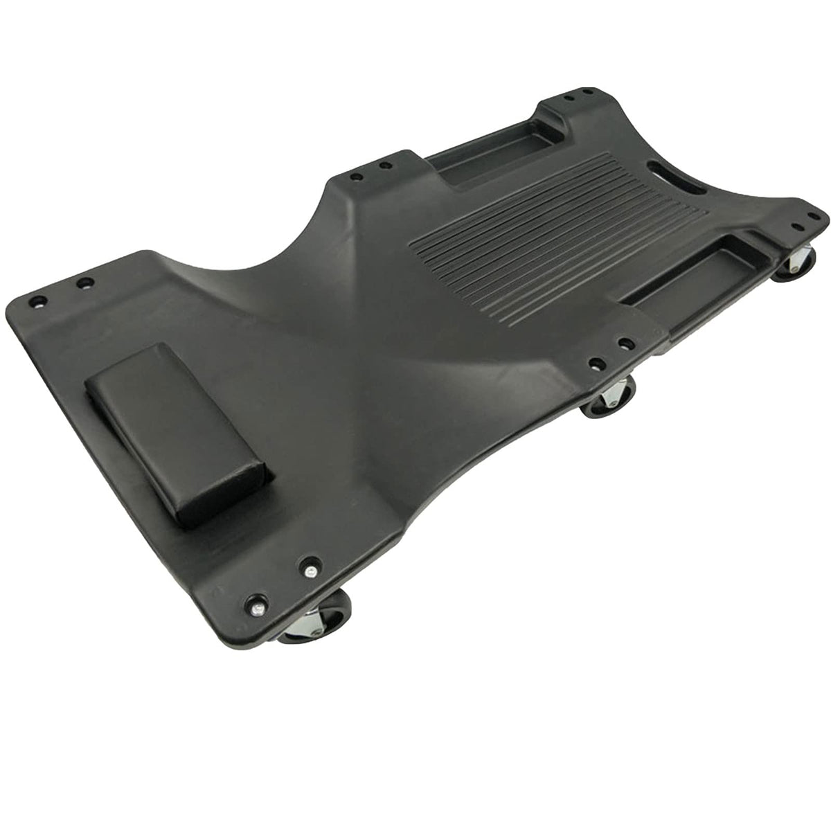 40inch Plastic Mechanic Creeper with Padded Headrest and 6 Casters F5408