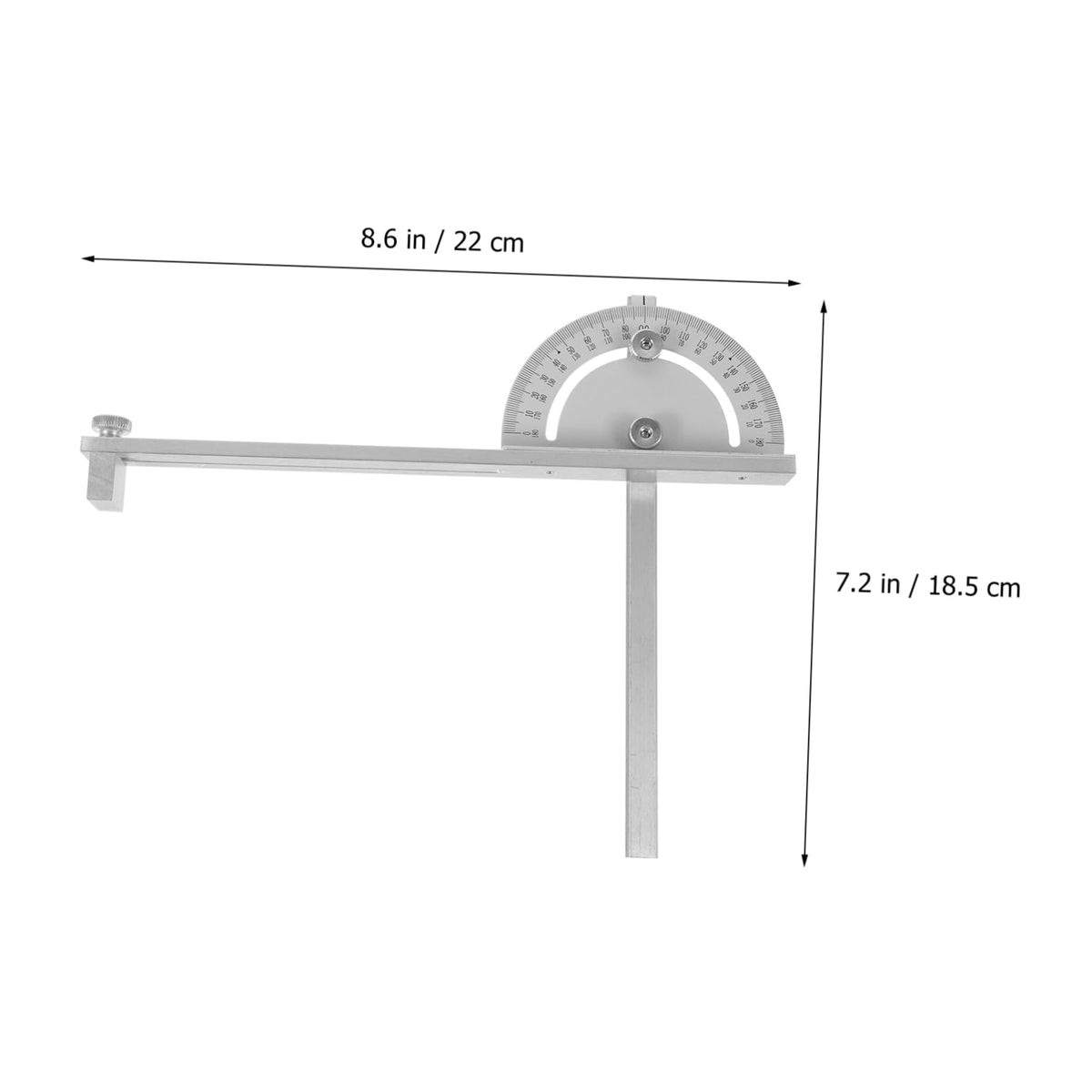 Silver Metal Miter Gauge B3976