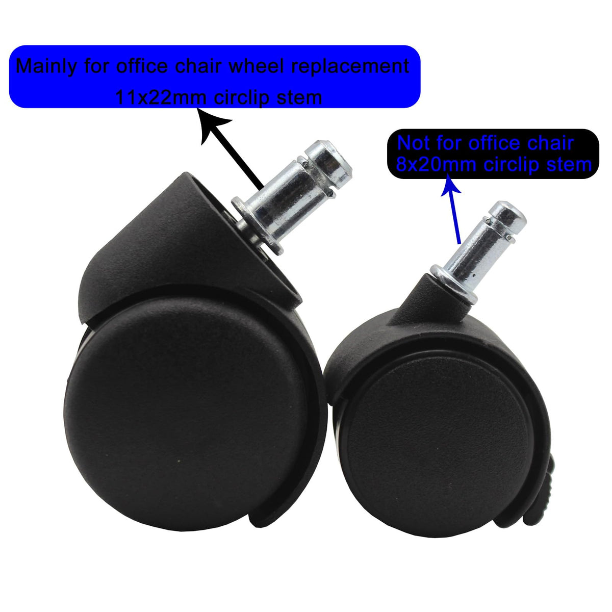 1.5 Inch Swivel Caster Wheels W821100