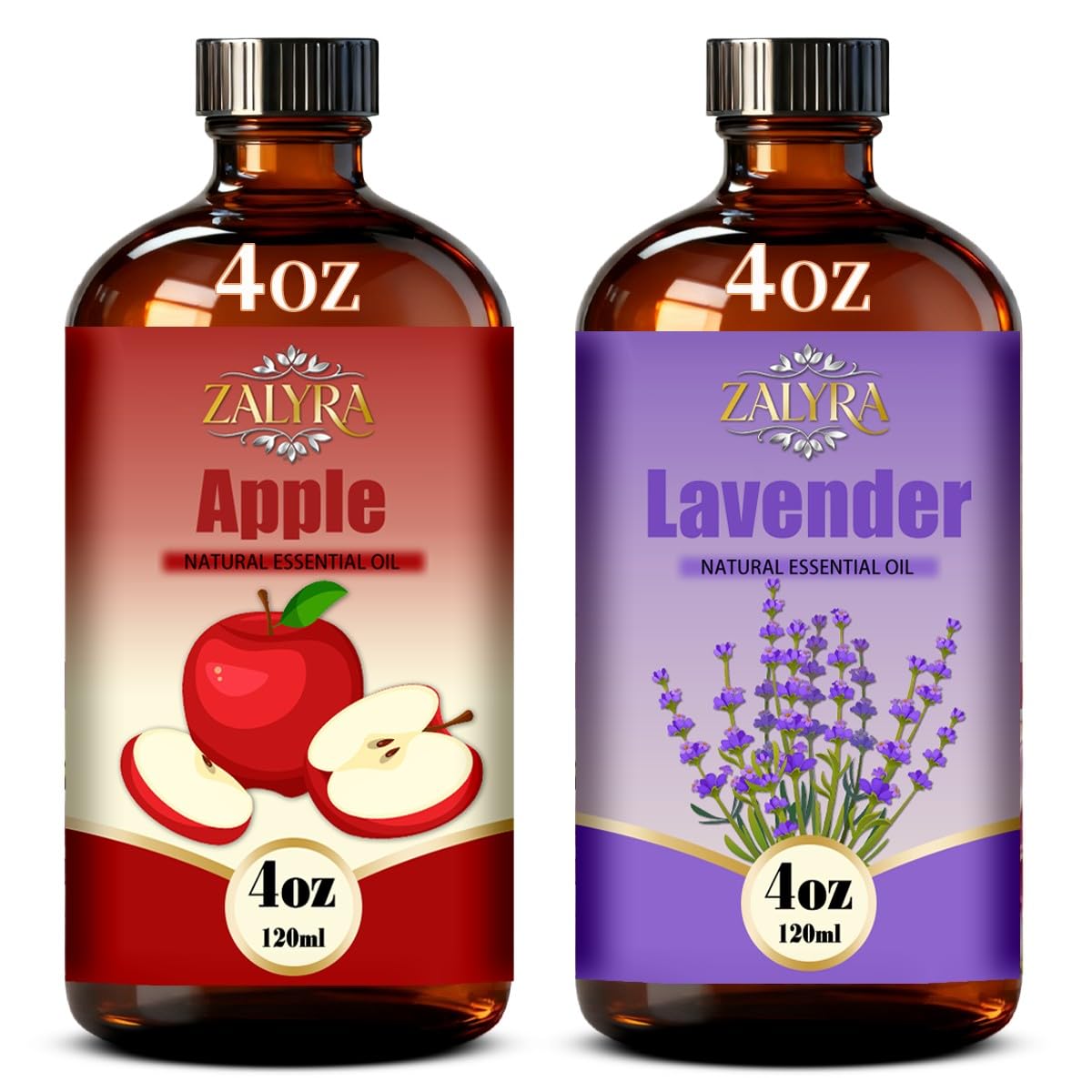 Apple&Lavender Essential Oil 4 Fl Oz+0.33 Fl Oz G778