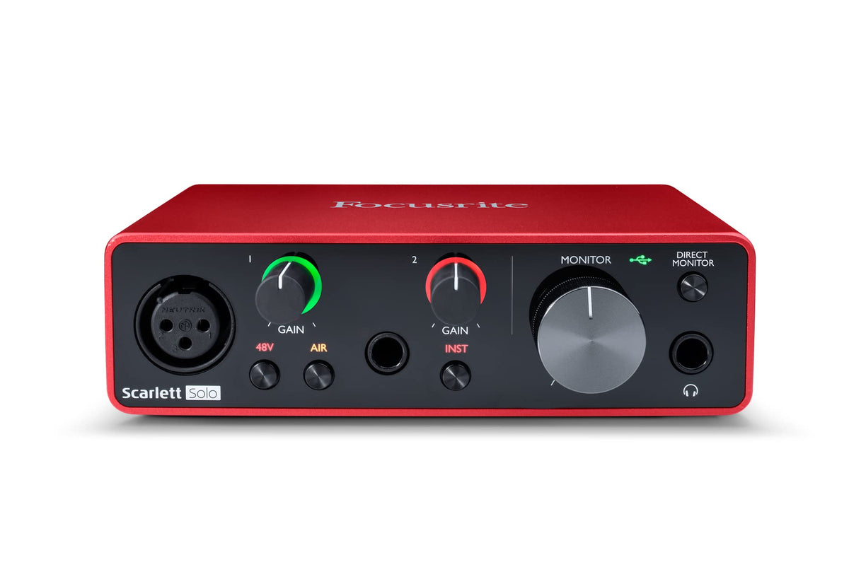 Large Diaphragm Condenser Microphone & USB Audio Interface X58211