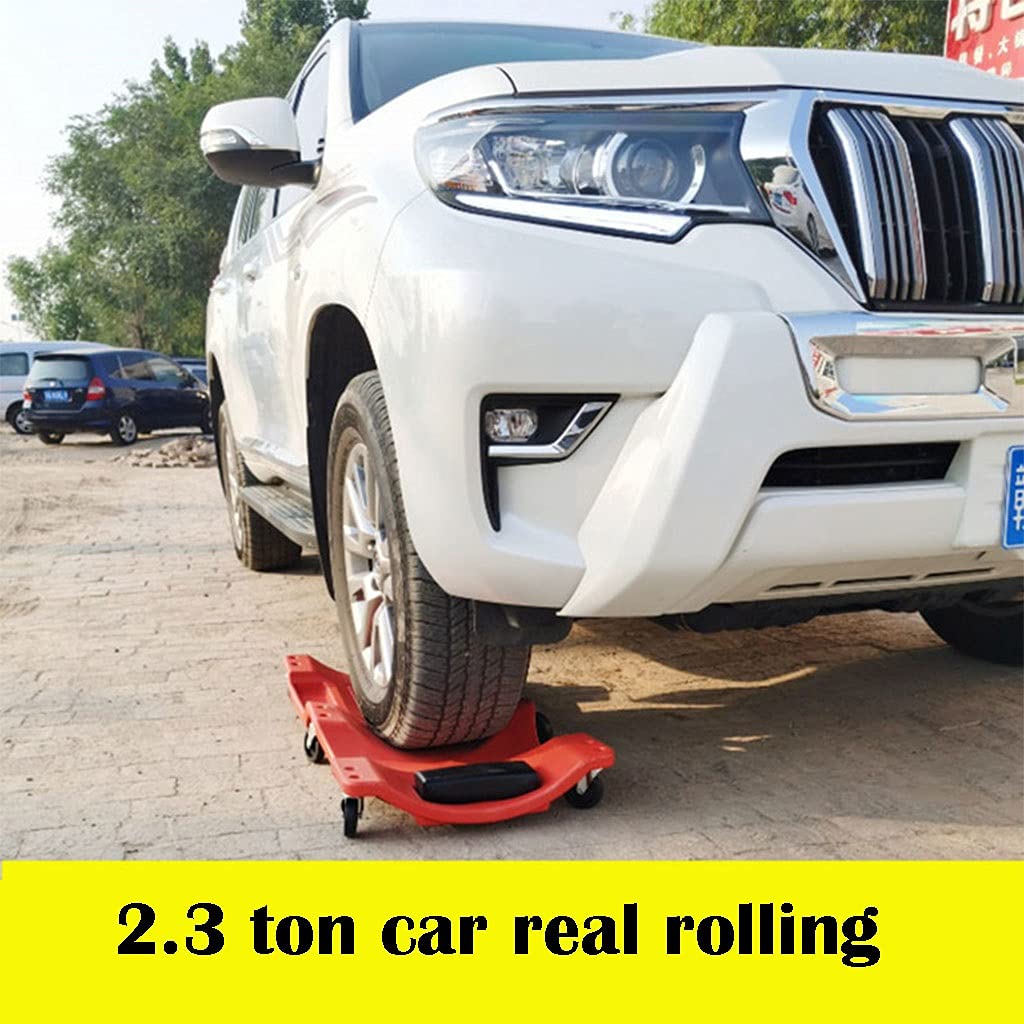 40inch Plastic Mechanic Creeper with Padded Headrest and 6 Casters F5408