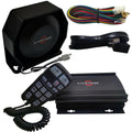100W Police Siren and Speaker Kit with Handheld Microphone PA System S259404