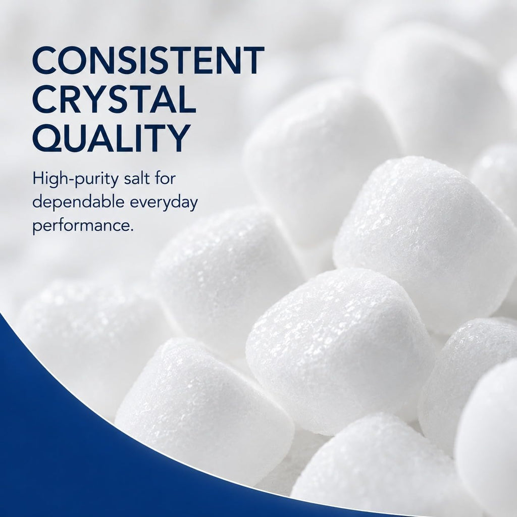 40 lb Pure Natural Salt Crystals Pack of 2 V6346