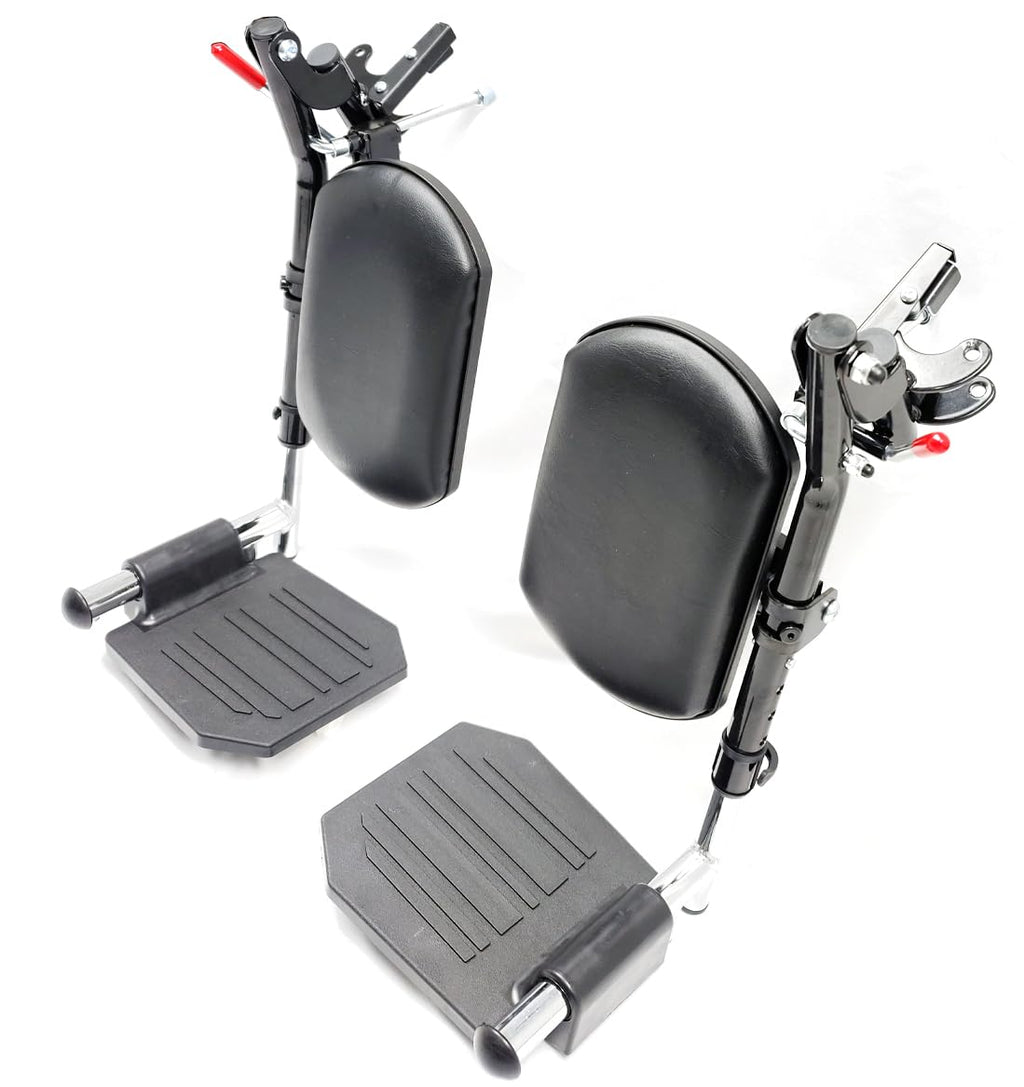 Wheelchair Elevating Legrests with Padded Calf Pads and Composite Footplates Z6992