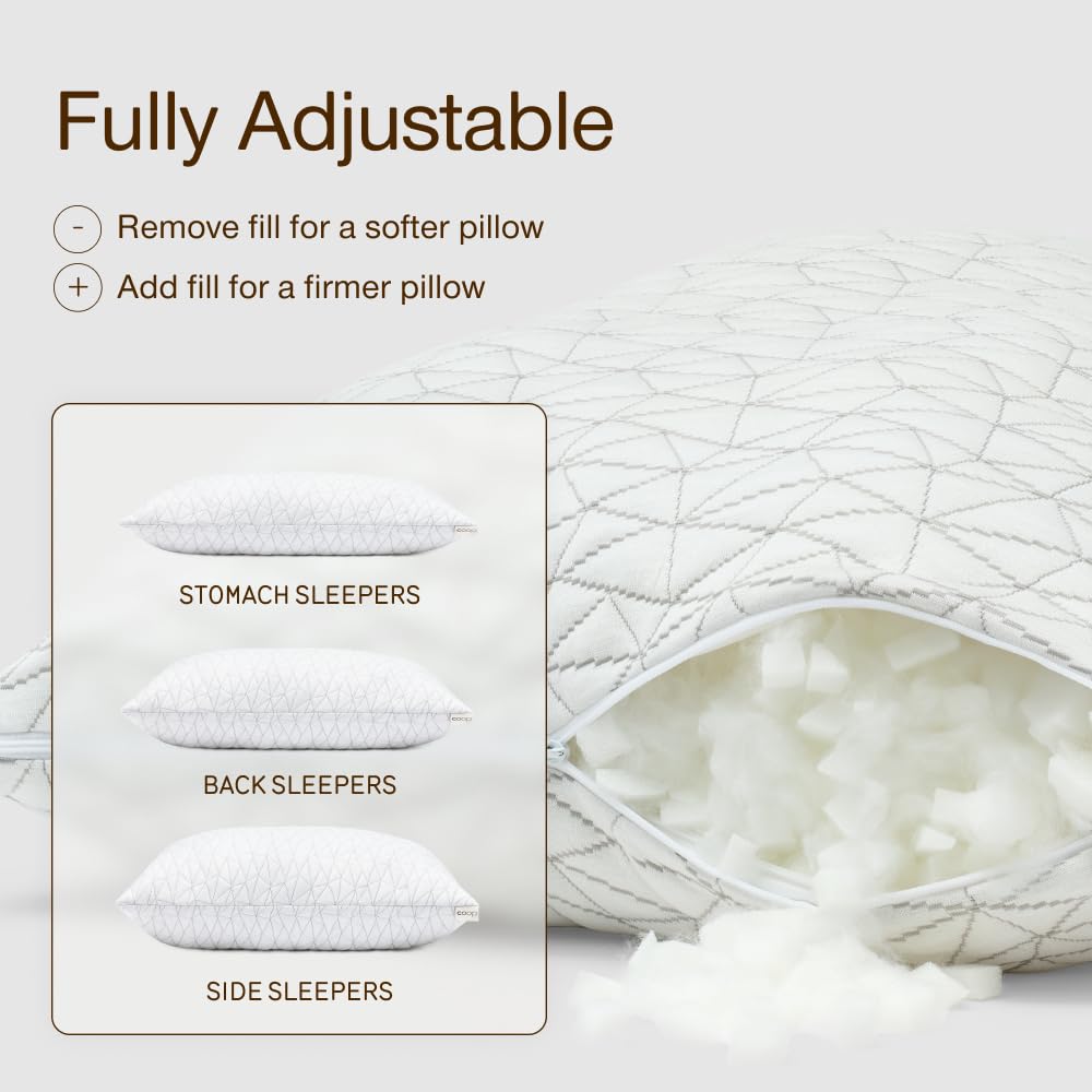 Queen Size Adjustable Memory Foam Pillow A964