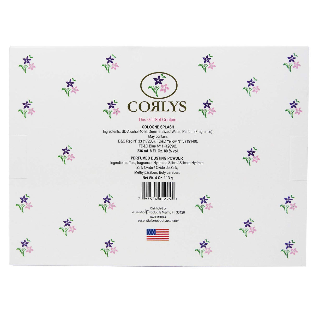 Violet Baby Cologne and Dusting Powder E92161