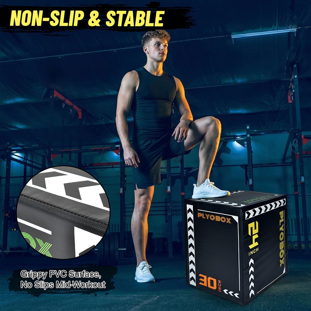 3-in-1 Plyometric Jump Box V4015