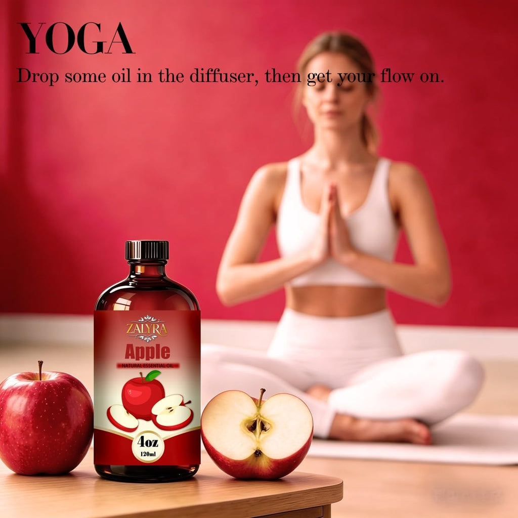 Apple&Lavender Essential Oil 4 Fl Oz+0.33 Fl Oz G778