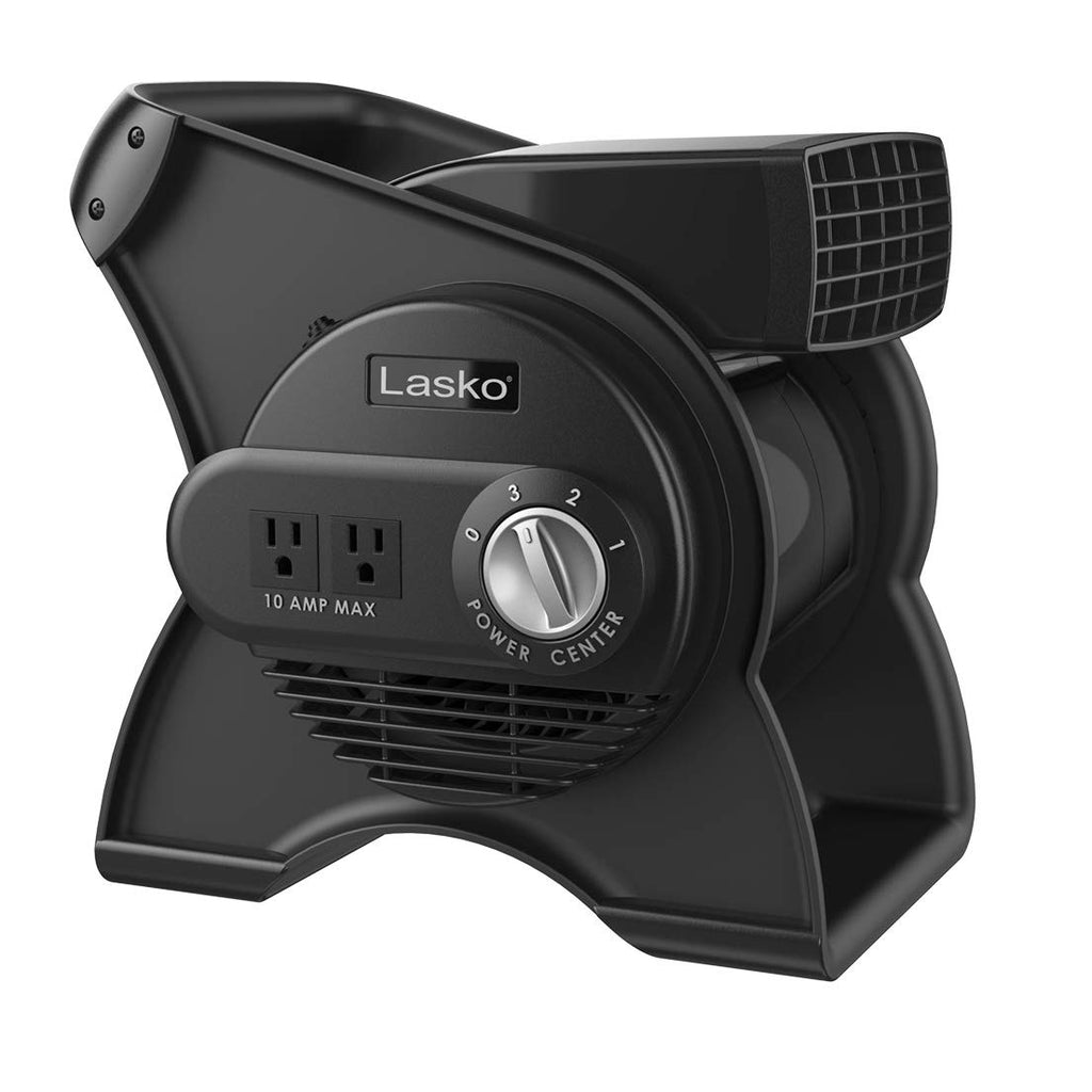 Black 12" Pivoting High Velocity Portable Utility Fan K766161