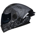 Full Face Flip Up Motorcycle Helmet Dual Visor DOT Approved I19264