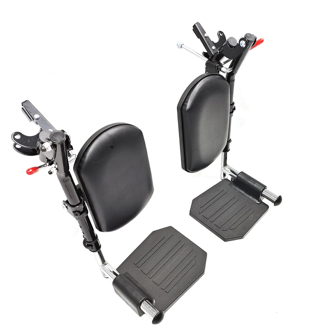 Wheelchair Elevating Legrests with Padded Calf Pads and Composite Footplates Z6992
