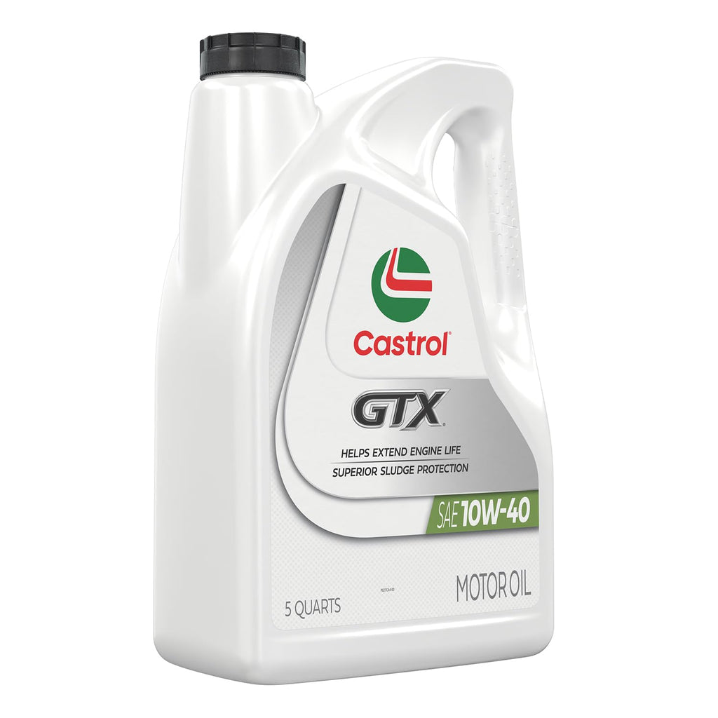 10W-40 Conventional Motor Oil, 5 Quarts K147851