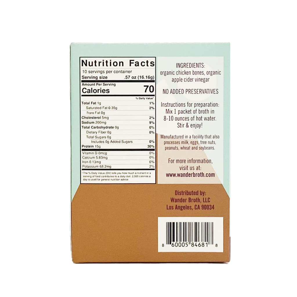 Organic Chicken Bone Broth 10 Pack B40982