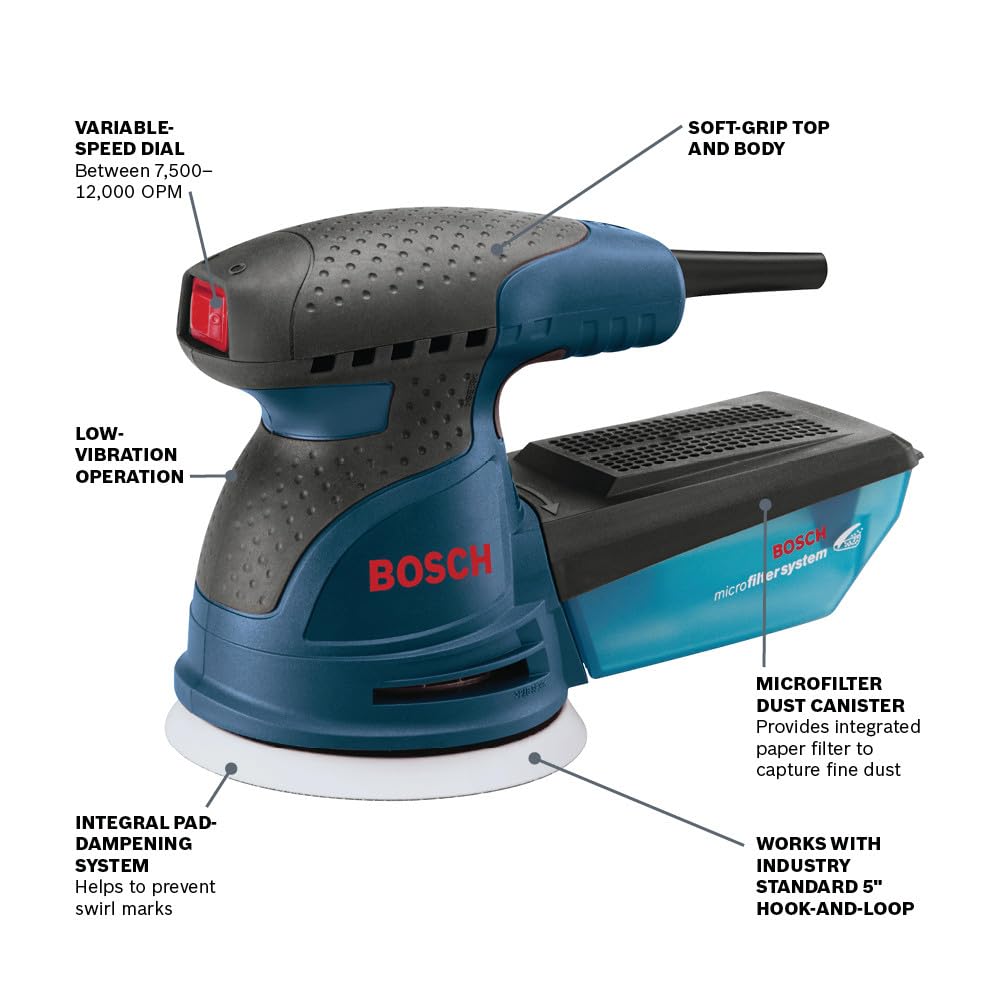 Variable Speed Random Orbital Sander Q528