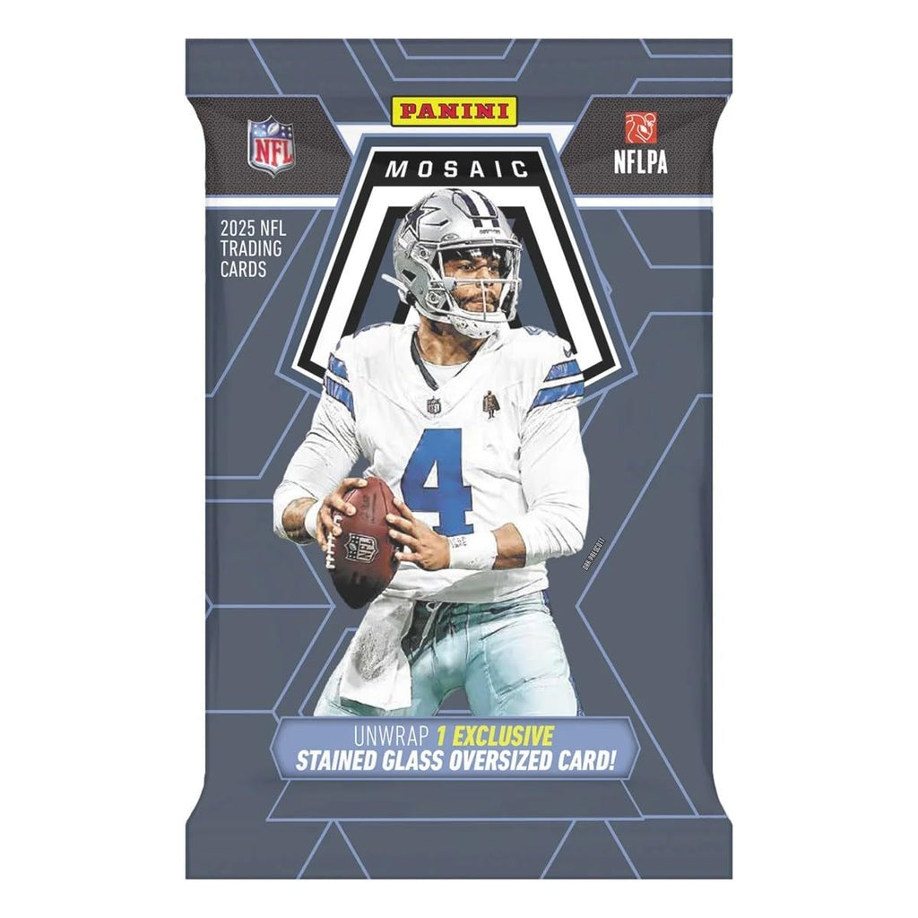 2025 Mosaic Football Trading Card Box Oversized Card S201