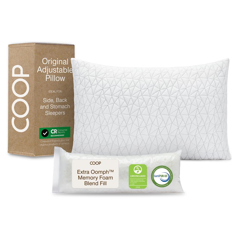 Queen Size Adjustable Memory Foam Pillow A964