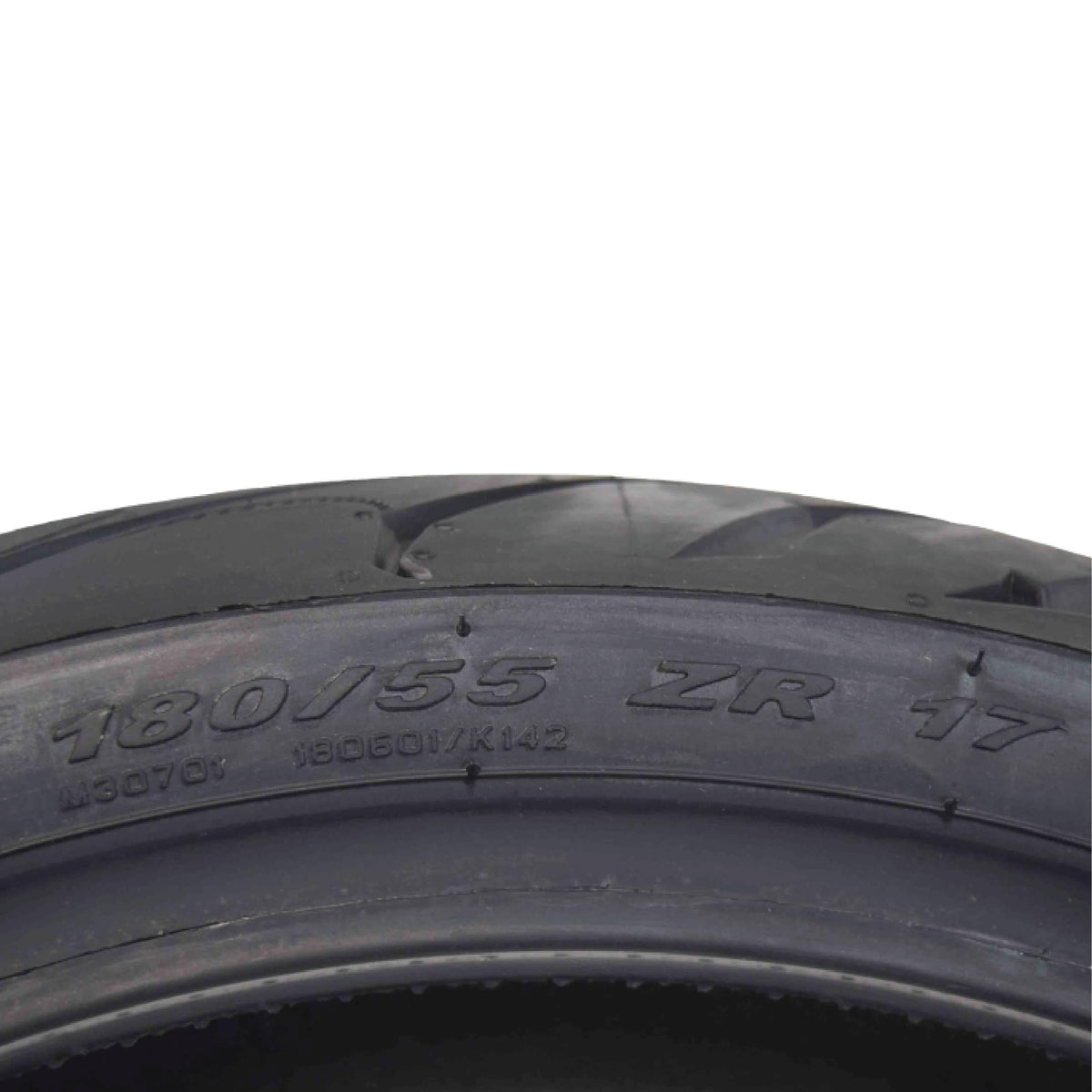 Motorcycle Tire Set 120/70ZR17 58W & 180/55ZR17 73W O259476