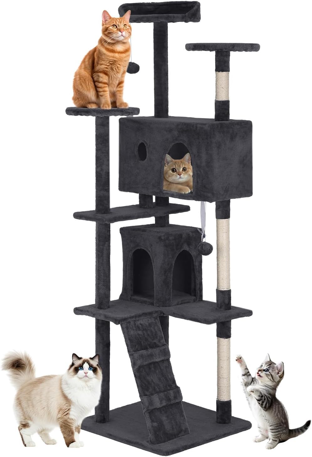 70" Multi-Level Cat Tree X376