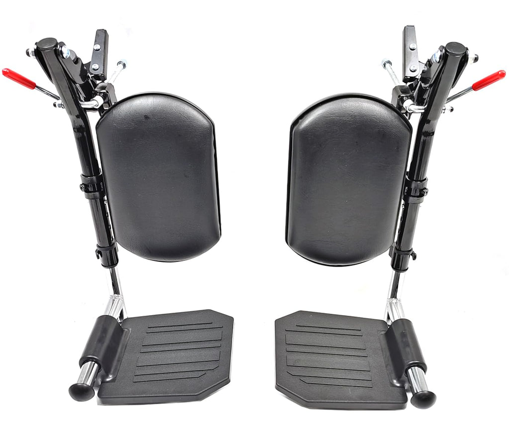 Wheelchair Elevating Legrests with Padded Calf Pads and Composite Footplates Z6992