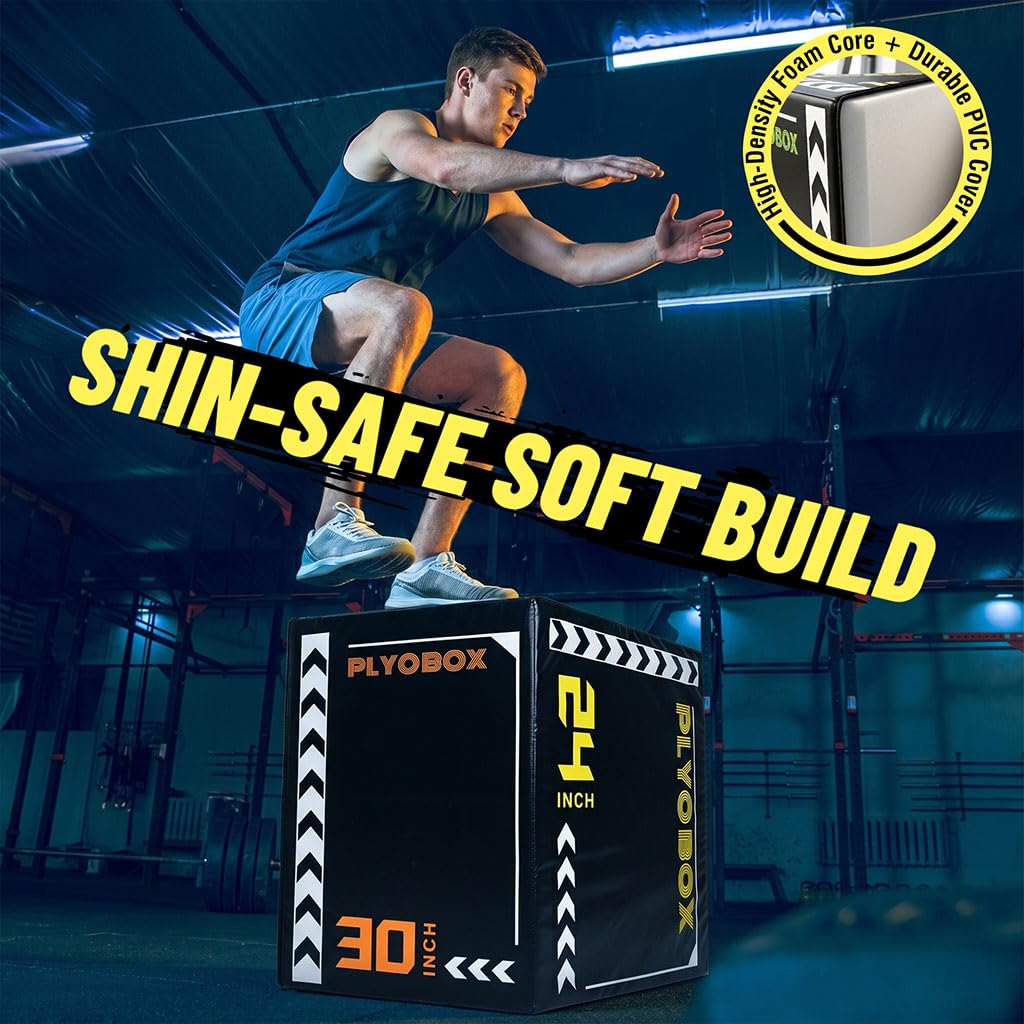 3-in-1 Plyometric Jump Box V4015