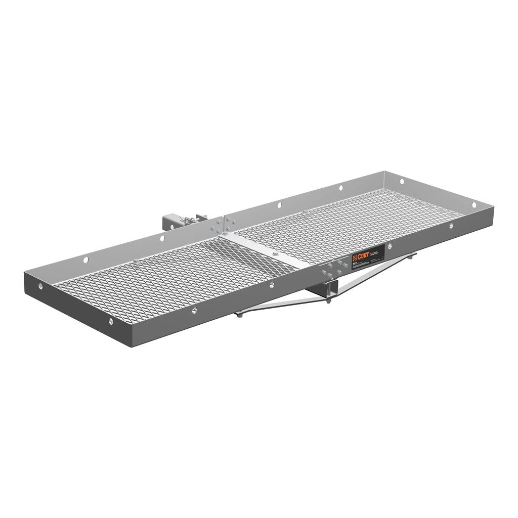 Tray-Style Trailer Hitch Cargo Carrier, 500 lbs. Capacity, 60-Inch x 19-Inch B42869