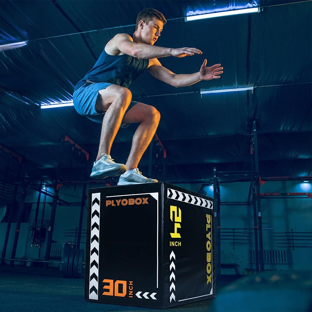 3-in-1 Plyometric Jump Box V4015