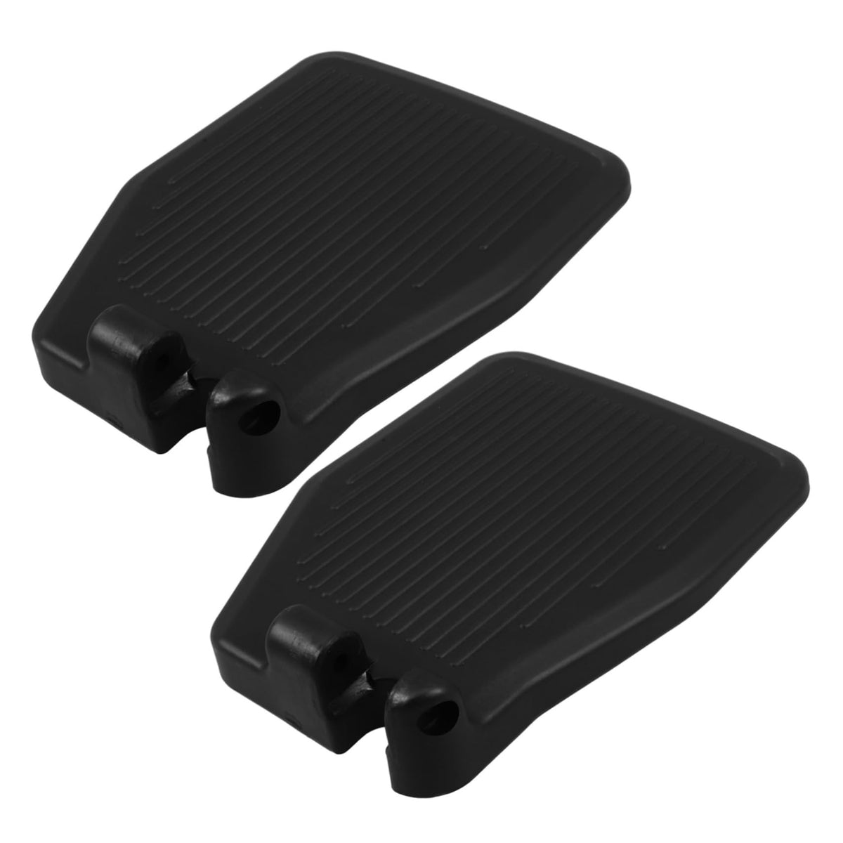 Black Wheelchair Foot Rest 1 Pair Replacement Footplates P717