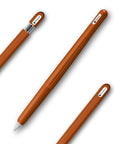 Silicone Case Cover Skin for Apple Pencil Brown Y69278