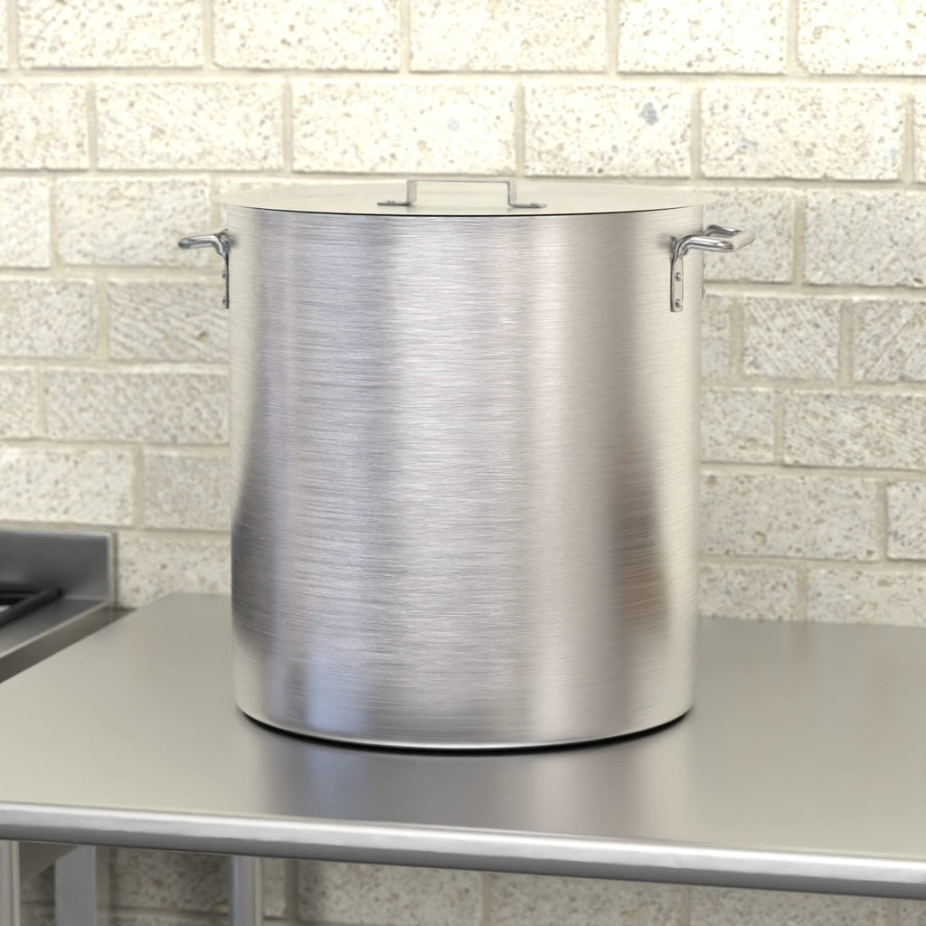 60 Qt. Aluminum Stock Pot with Lid S9152