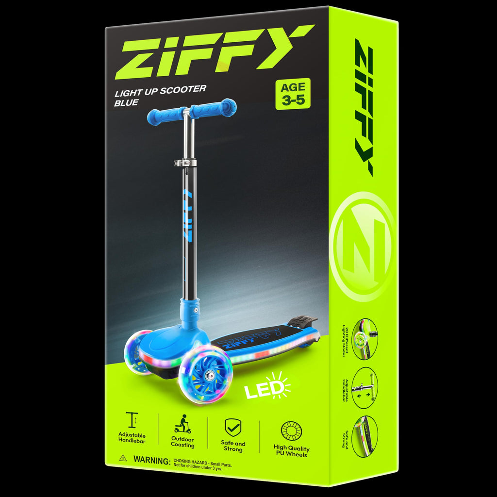 Light-Up 3 Wheel Kids Scooter with LED Lights W740791