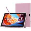 10 Inch Android Tablet, 8GB RAM 32GB Storage, HD IPS Display, 6000mAh Battery, with Case & Stylus Pen N9233