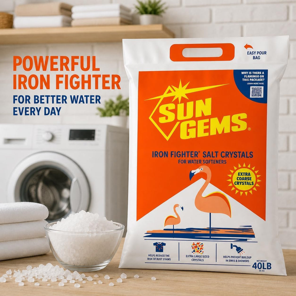 Water Softener Salt Crystals 40 lb Extra Coarse V564165