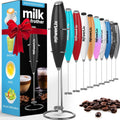Handheld Battery Operated Electric Whisk Frother With Stand F5437