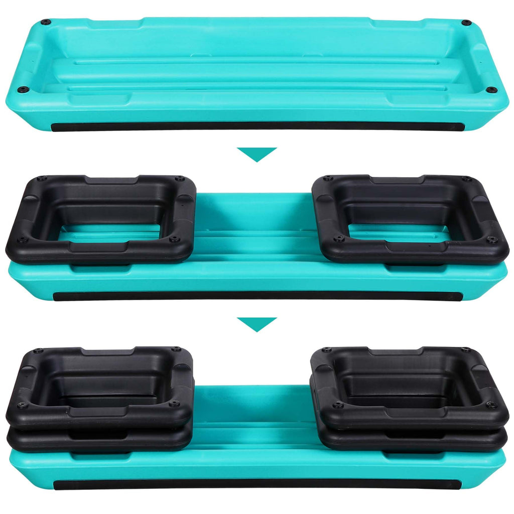 43" Adjustable Aerobic Stepper Bench with Risers I499
