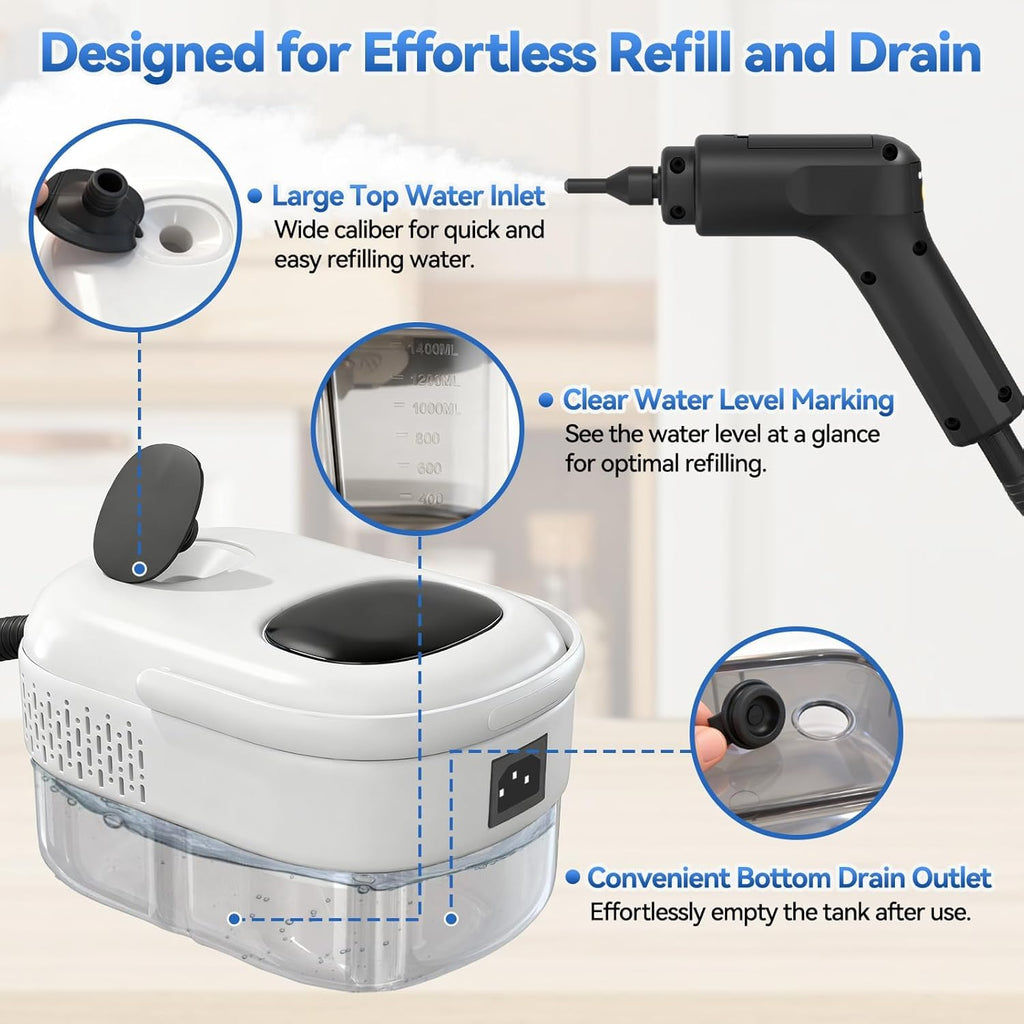 2500W High-Pressure Steam Cleaner W711