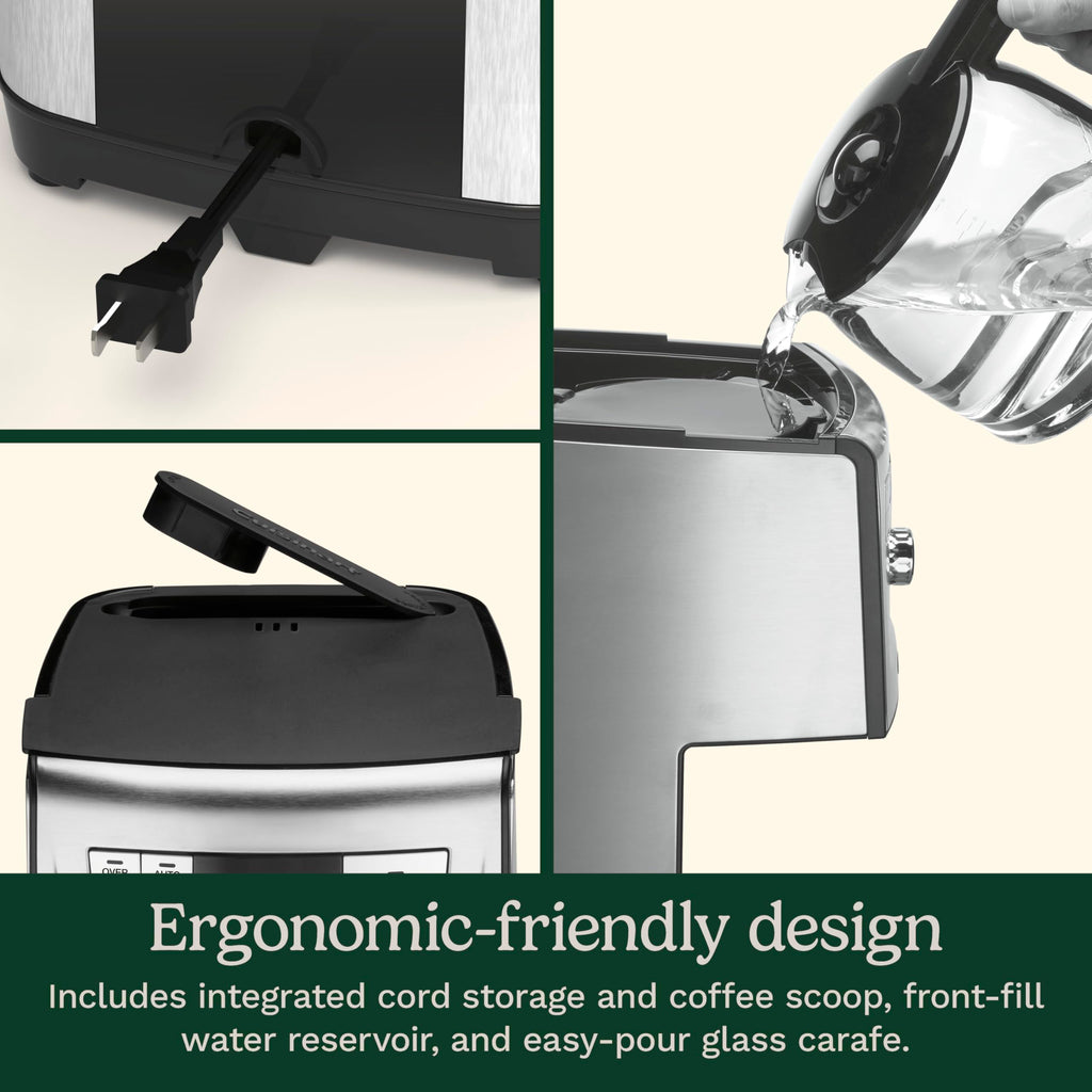 14 Cup Programmable Coffee Maker with Glass Carafe Z71761