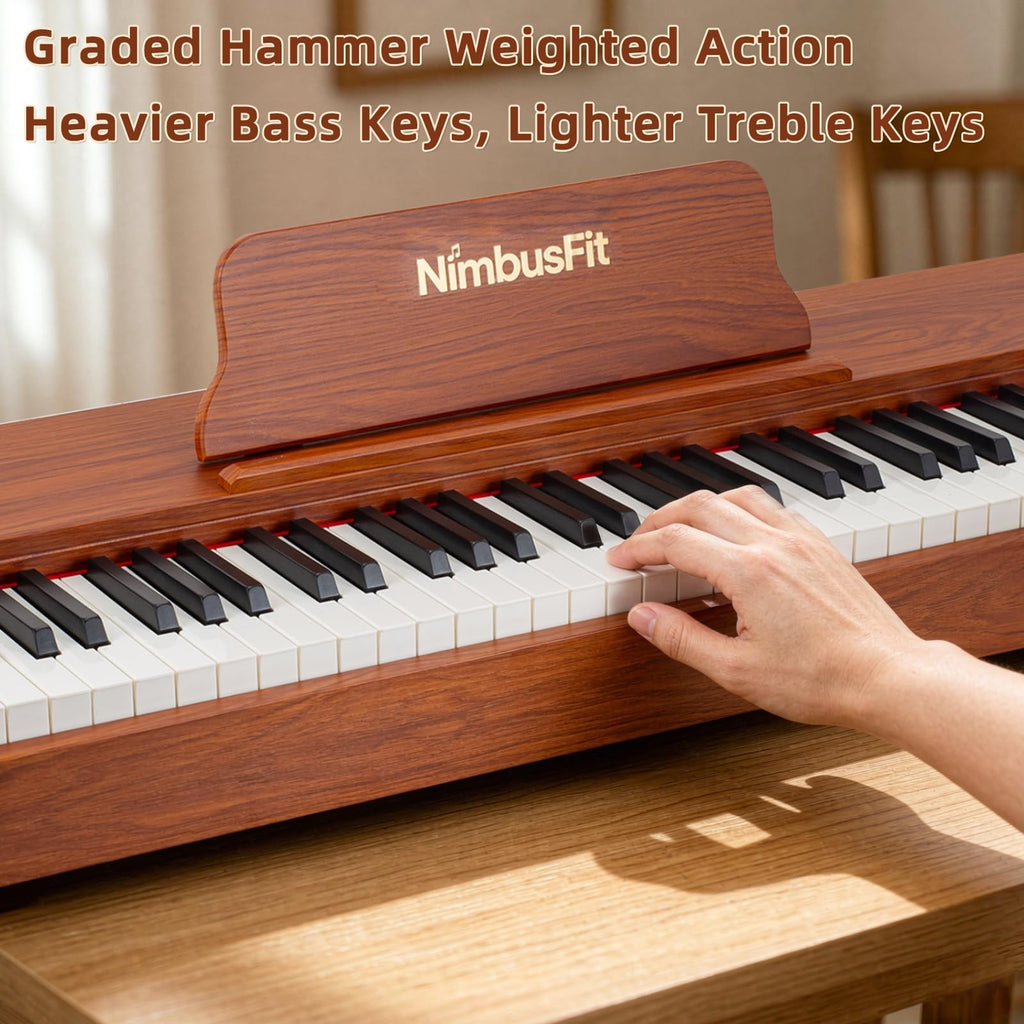 88 Keys Hammer Weighted Digital Piano V952