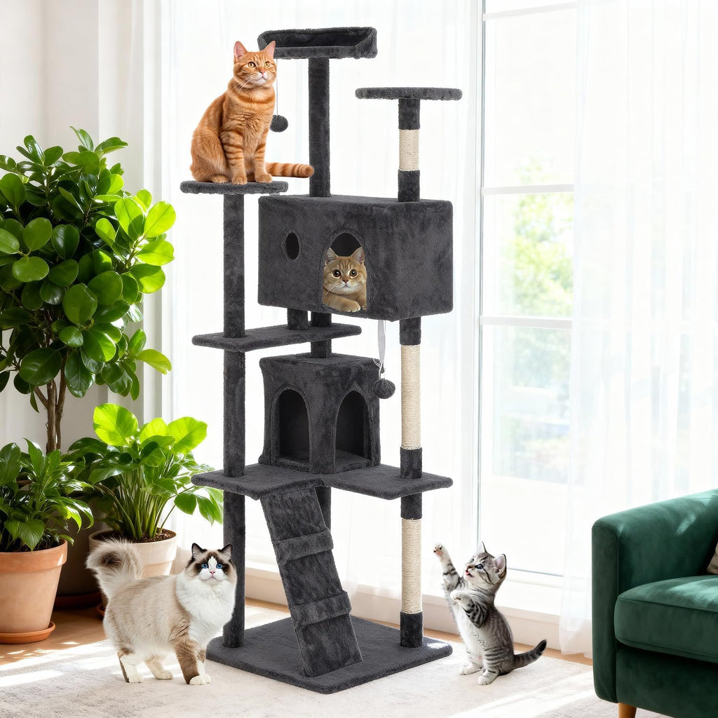 70" Multi-Level Cat Tree X376