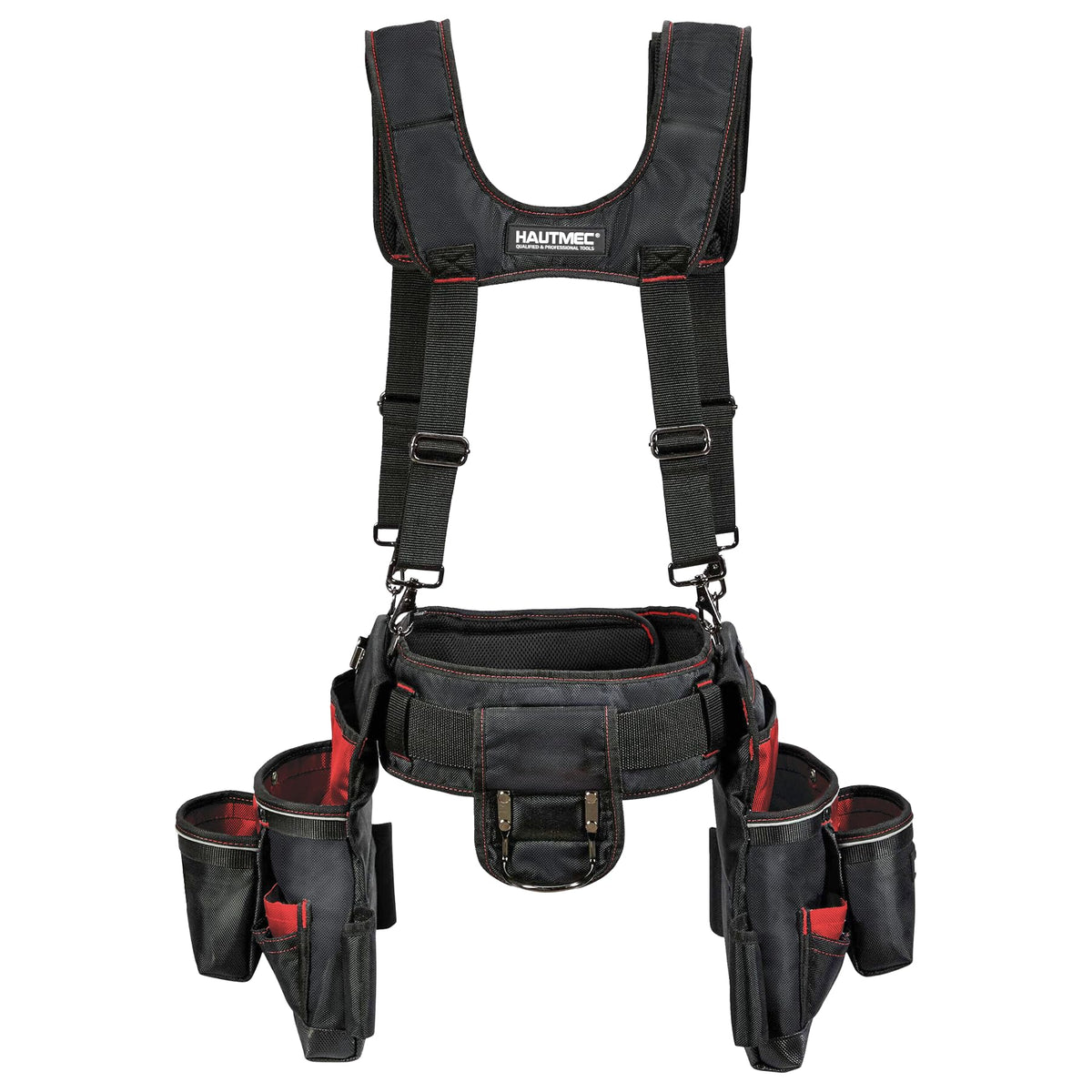 Heavy Duty 19-Pocket Tool Belt with Suspenders K120
