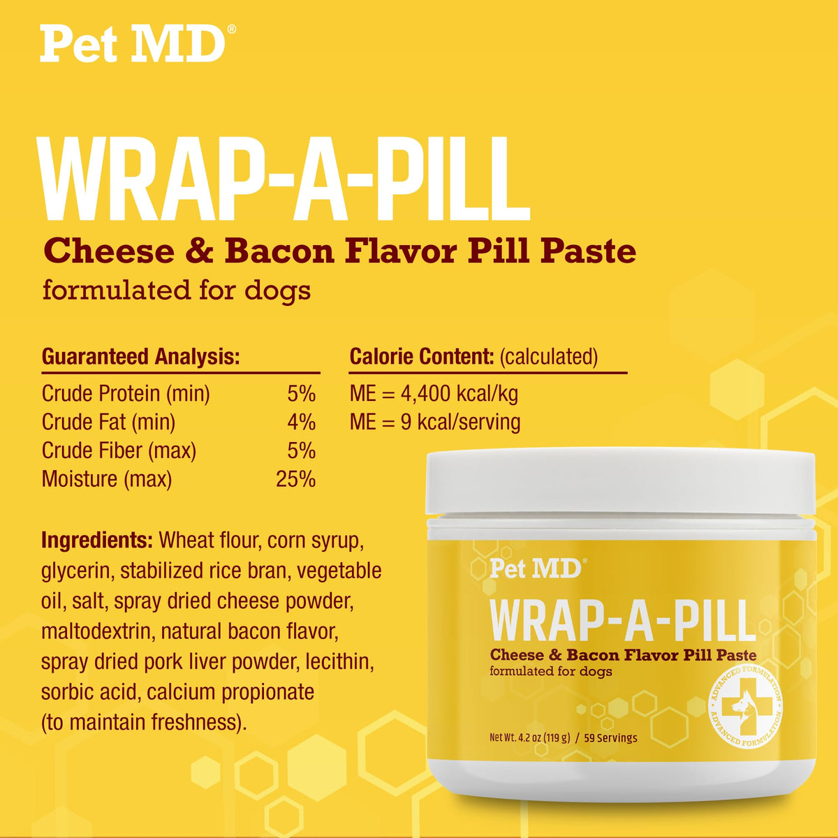 Bone Broth Powder & Wrap A Pill Cheese + Bacon Flavor P5254