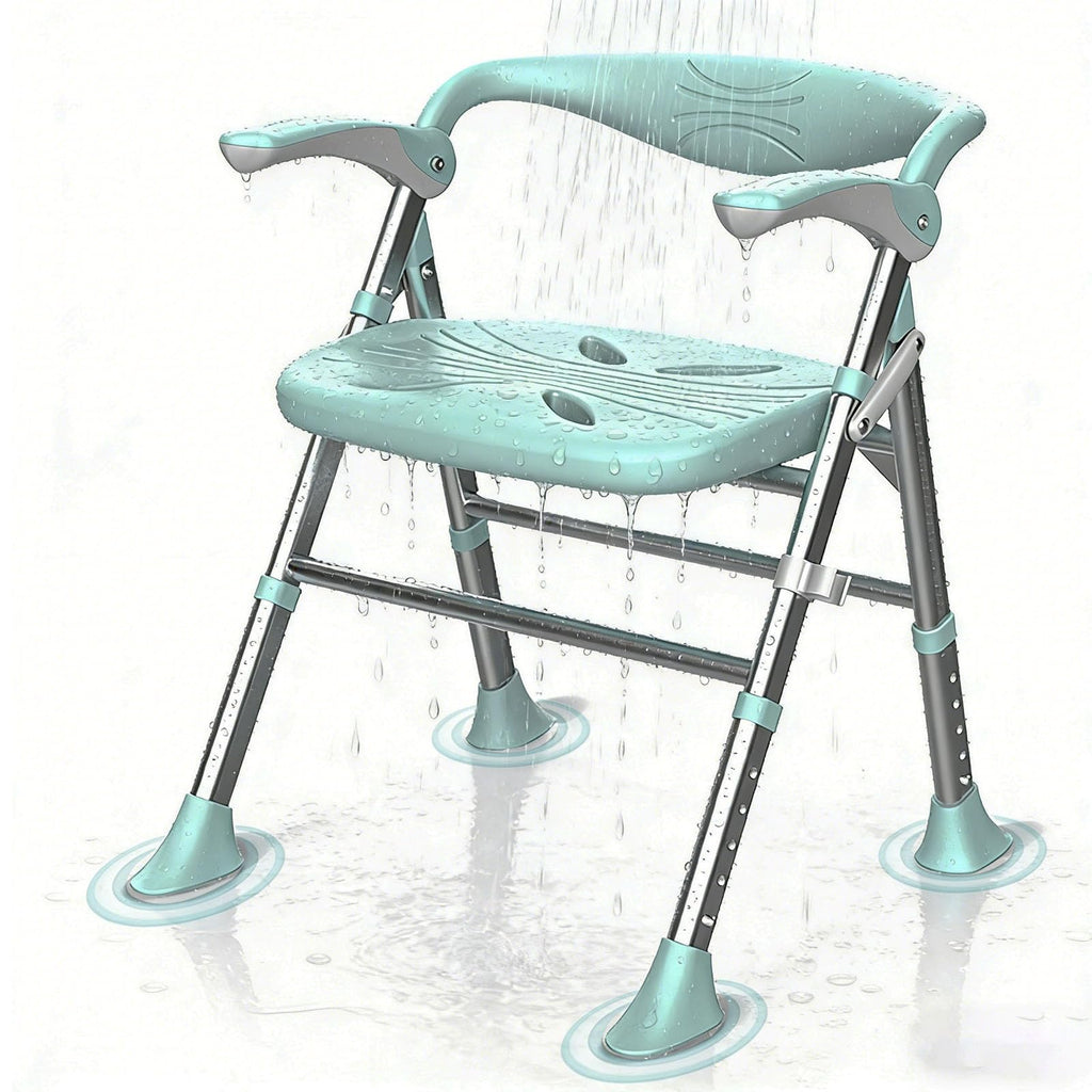 Heavy Duty Shower Chair with Arms and Back P18122