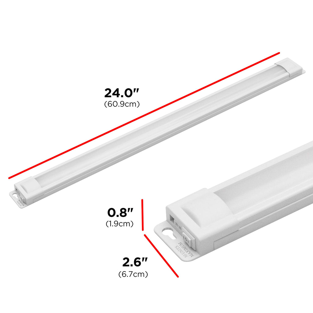 24 Inch Plug in Under Cabinet Light 2700K Z296