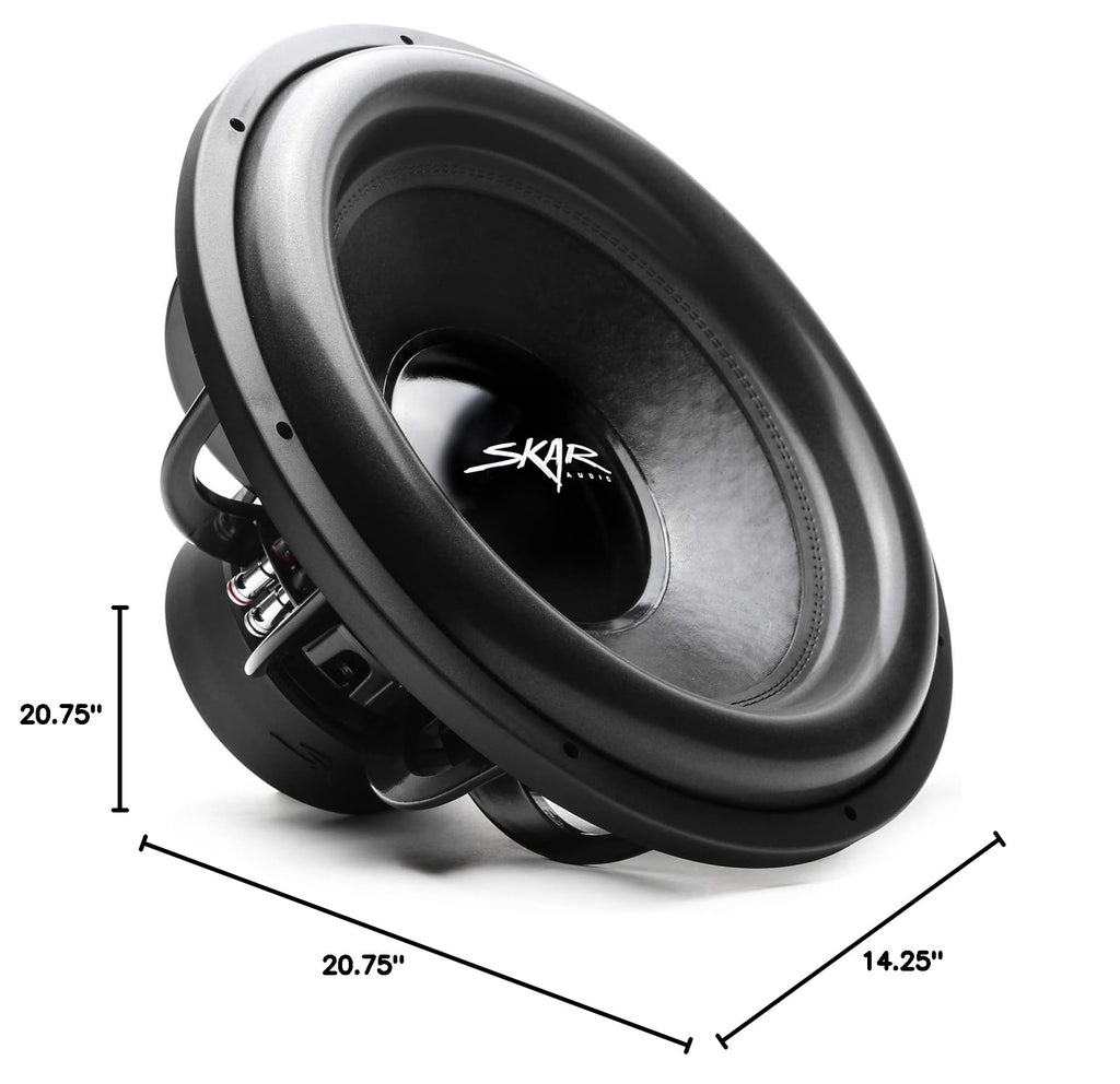 18" 2500 Watt Dual 2 Ohm Car Subwoofer P81159