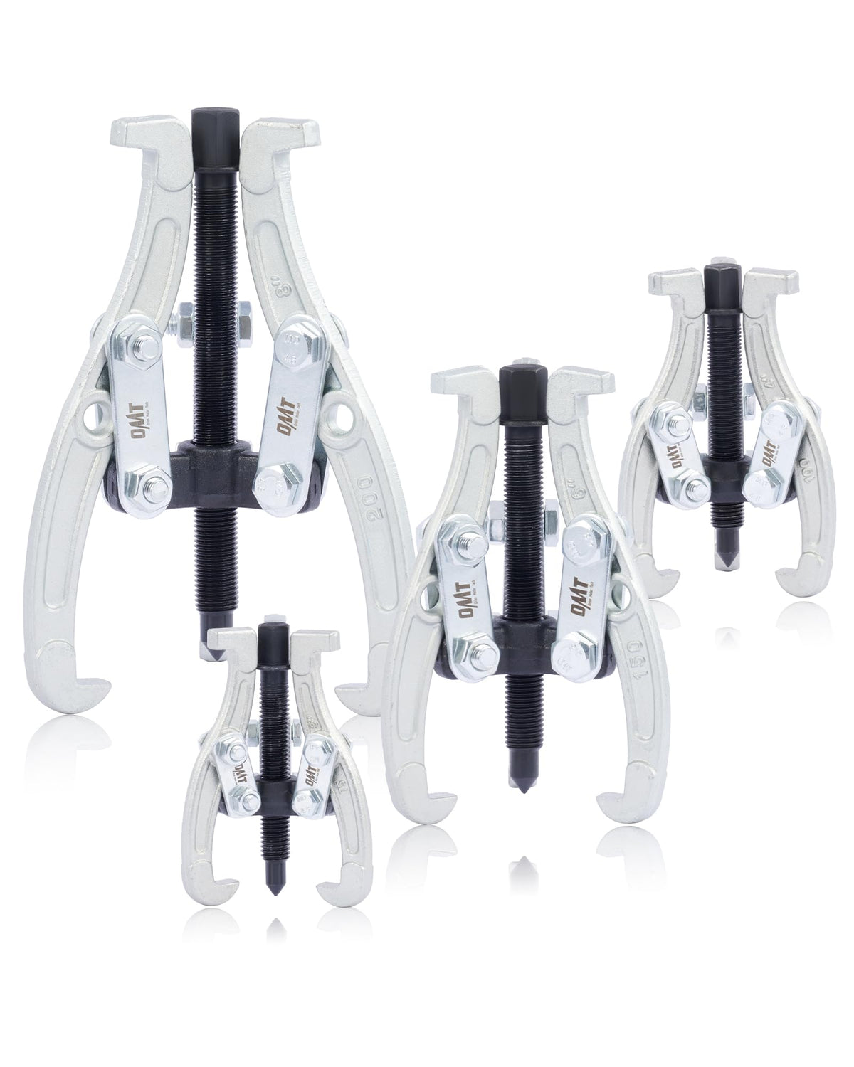 3" 4" 6" 8" 3 Jaw Gear Puller Set with Reversible Jaws I3355