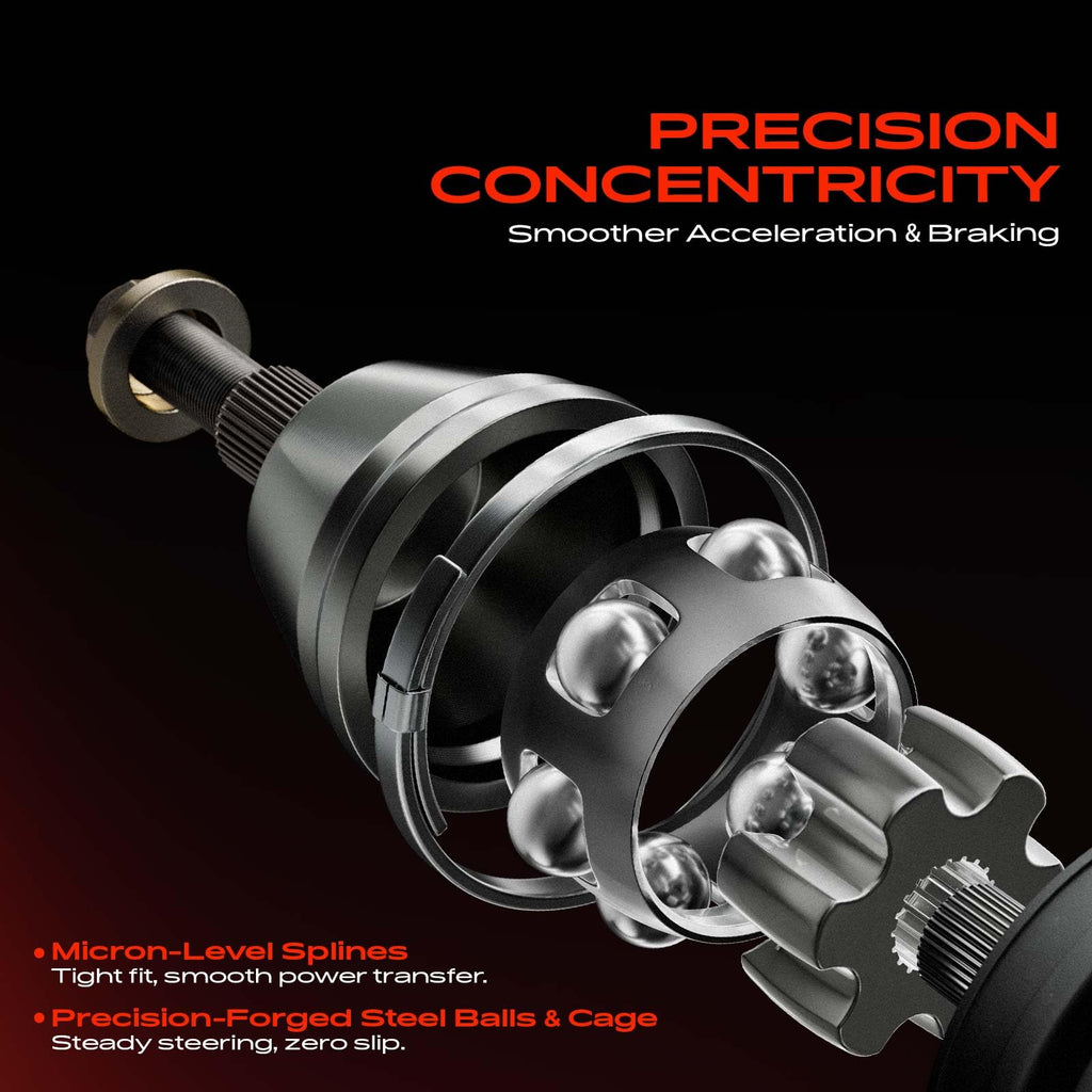 Front Left Driver Side CV Axle Shaft Assembly M118
